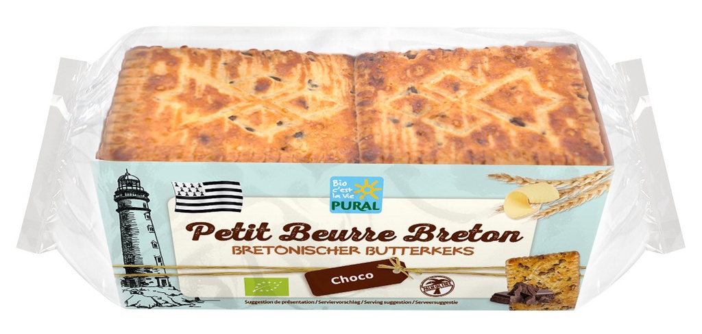 Petit beurre Breton aux pépites de chocolat 220g