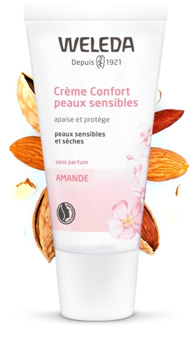 Crème Confort Peaux Sensibles à l'Amande
