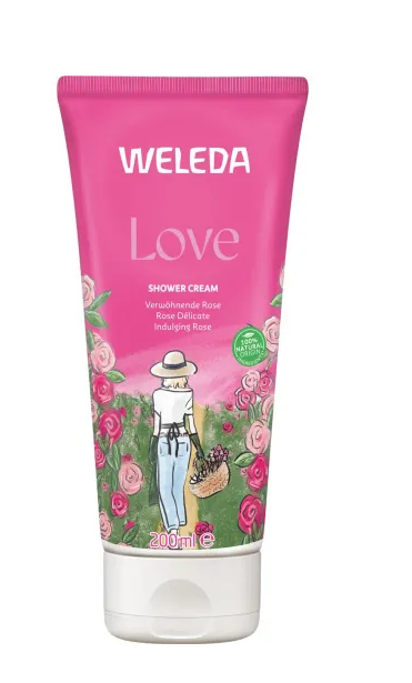Rose shower cream