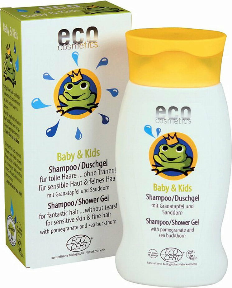 Douche shampoo voor baby's en kinderen