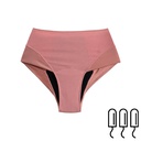 Menstrual High Waist Panties - Montana - Pink