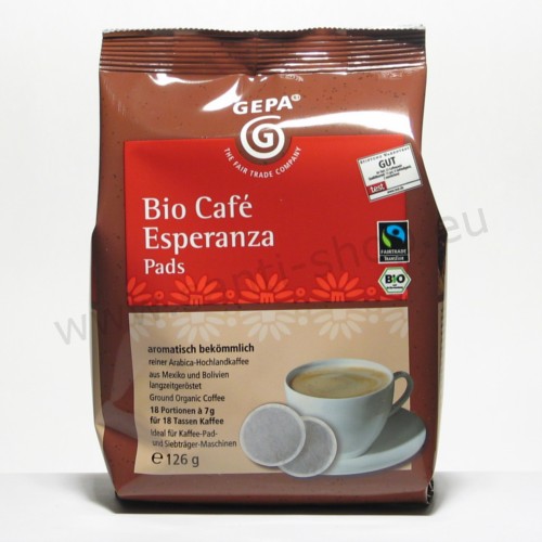 Café Esperanza en Dosettes bio - Fairtrade