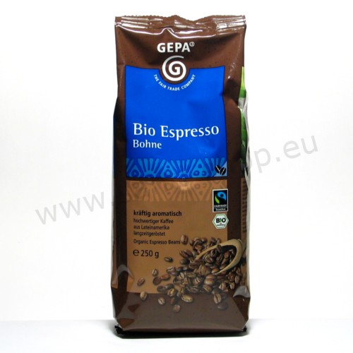 Café Espresso en grains bio - Fairtrade