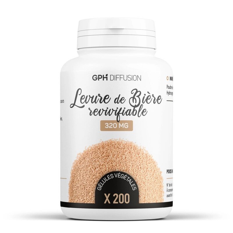 Revivable brewer's yeast 320 mg