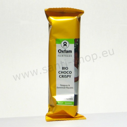 Barre Choco Crispy bio - Fairtrade