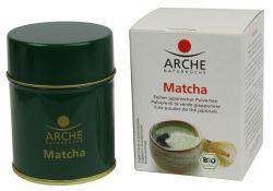 Matcha, fine powdered tea
