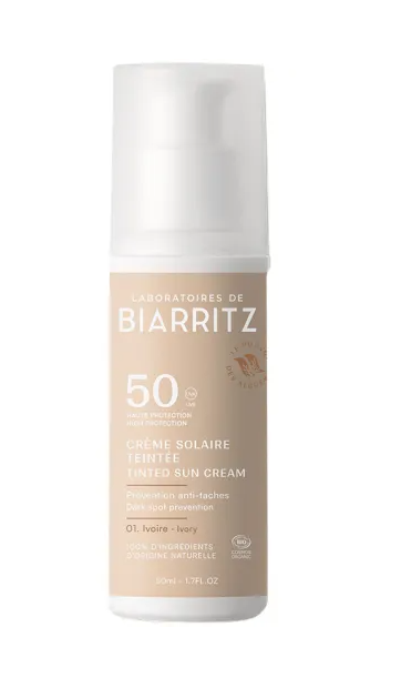 Sonnencreme Elfenbeinfarben SPF 50 - Alga Maris