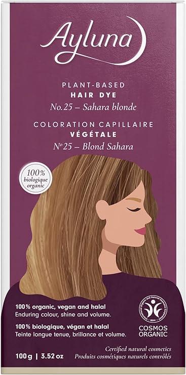 Coloration Capillaire Végétale Ayluna : Blond Sahara