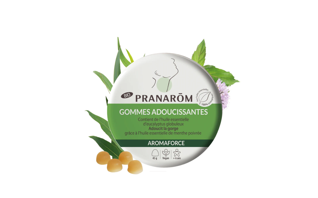 Biologische munt en eucalyptus gummies