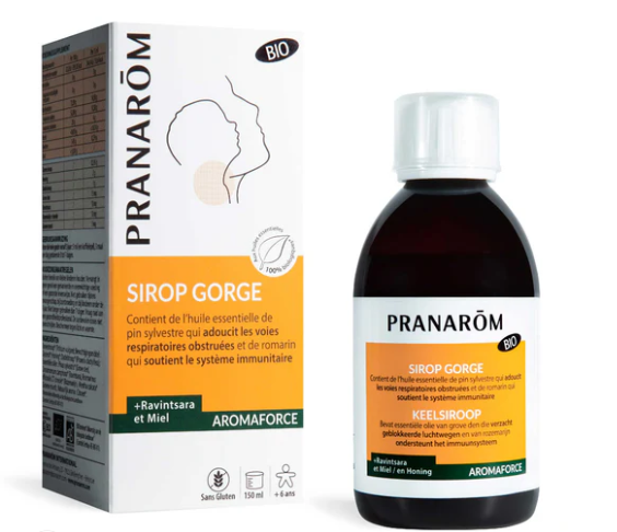 Sirop gorge miel/ ravintsara bio
