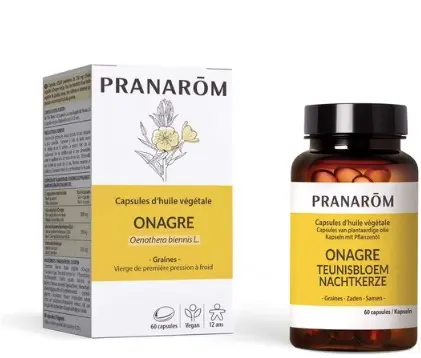 Capsules d'huile végétale d'onagre