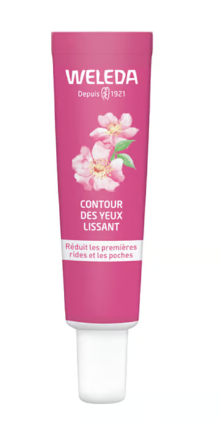 Contour des yeux lissant rose musquée et thé blanc