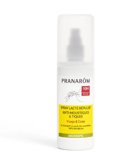 Milky spray for mosquitoes and ticks