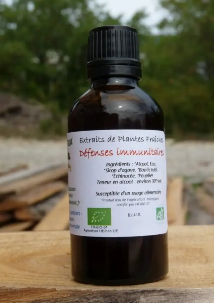 Complexe d'extraits de plantes fraîches - Défenses immunitaires