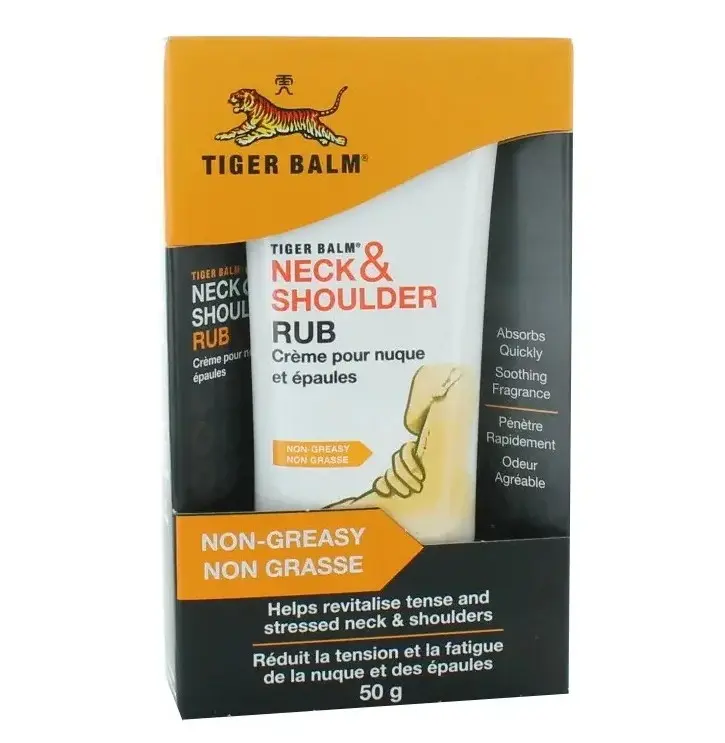 Tiger Balm Creme für Nacken und Schultern