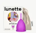 Coupe menstruelle - couleur violet