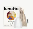 Coupe menstruelle - couleur transparente