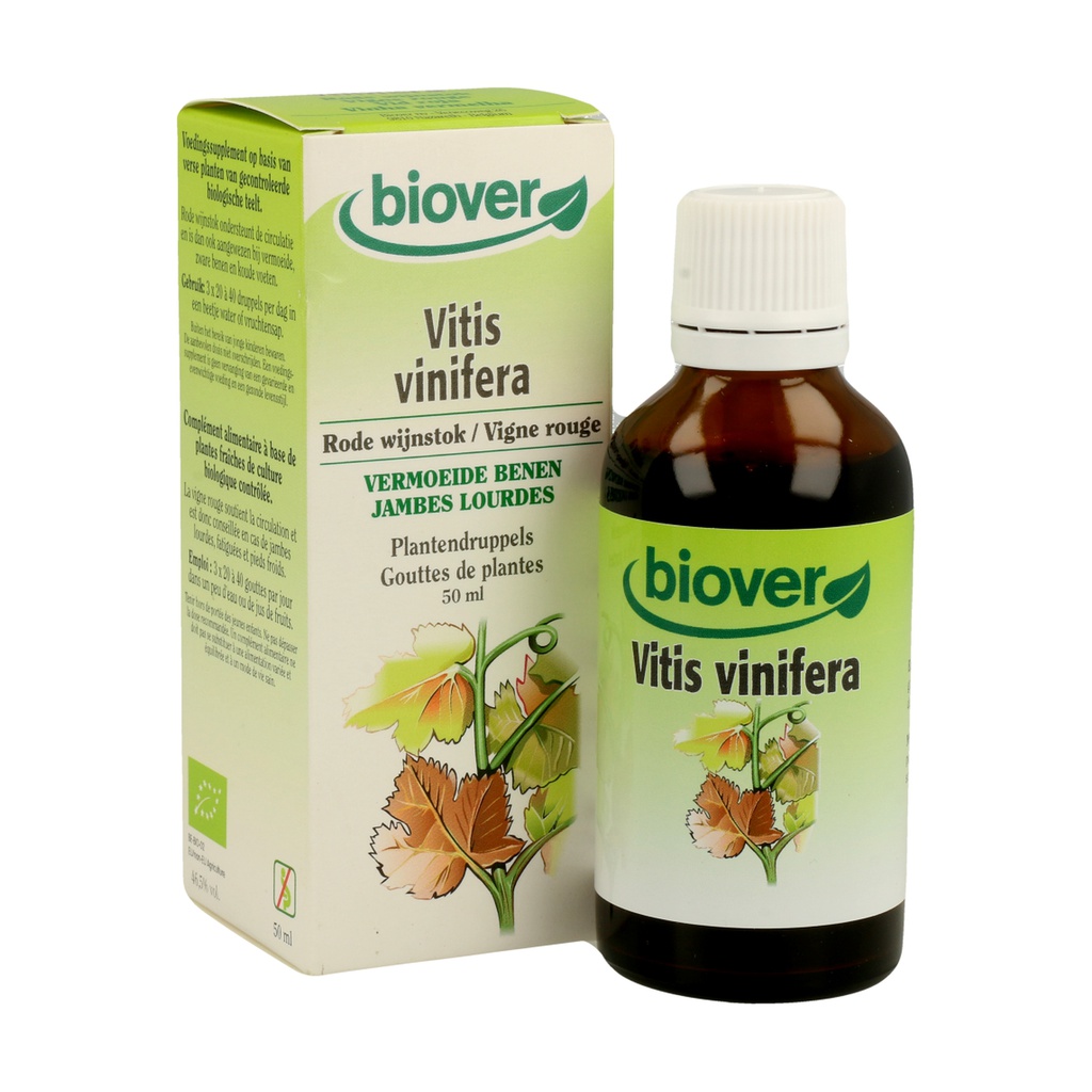 Vitis vinifera - Moeder tinctuur van rode wijnstok - biologisch