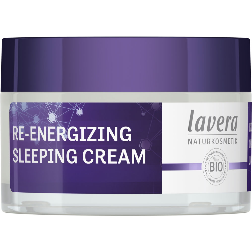 Re-energising sleeping cream