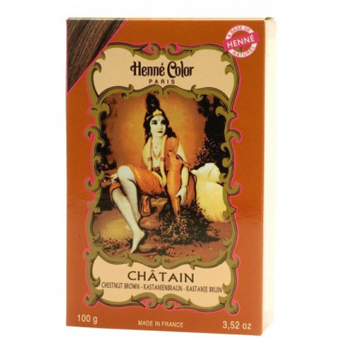 Henna poeder Kastanje Bruin (Henné Color)