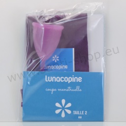 [LU008] Coupe Menstruelle Lunacopine Violette (taille 2)