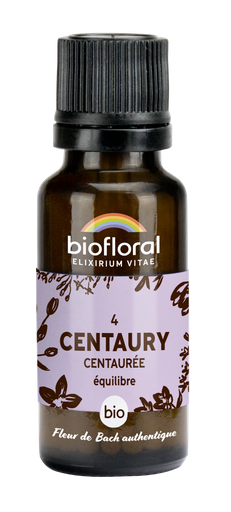[BI135] Centaury Bach Flower G4 - organic, alcohol-free
