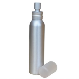 Aluminium-hars fles met spray, 100 ml, herbruikbaar