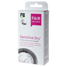 Sensitive dry condoom