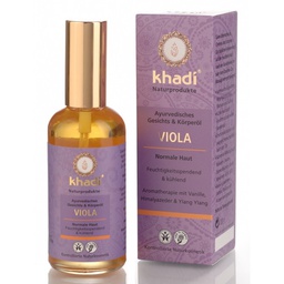 [KH039] Huile ayurvédique visage et corps à la violette