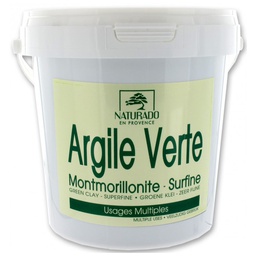 [NR002] Argile verte montmorillonite surfine