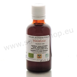 [FD010] Rhodiola rosea (teinture mère de) - bio