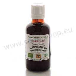 [FD011] Papaver rhoeas tincture - Poppy - organic