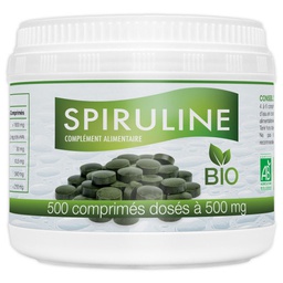 [GH012] Spiruline en comprimés (500 mg) - bio