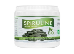 [GH014] Spiruline en comprimés (500 mg) - bio