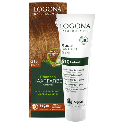 [LG061] Crème colorante végétale rouge cuivre 210