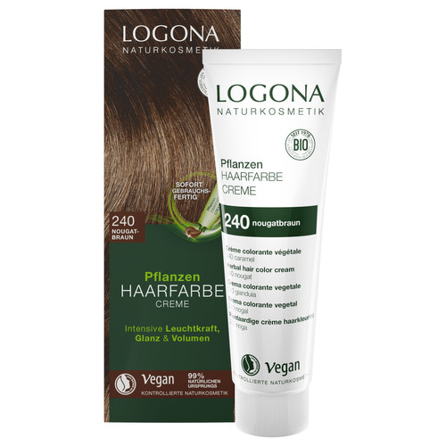 [LG064] Crème colorante végétale Brun Nougat 240