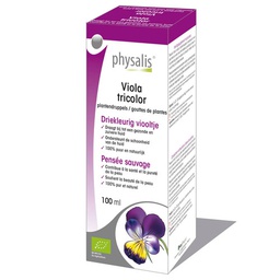 [PH014] Viola tricolor - Teinture mère de Pensée sauvage - bio