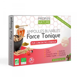 [PN019] Force tonique, ampoules buvables - Bio