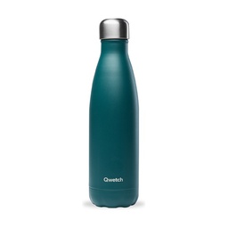 [QW001] Isotherme Flasche - Matt Smaragdgrün - 500 ml