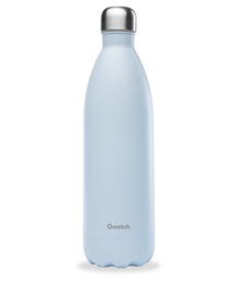 [QW007] Isotherme flasche - Pastell blau - 1L