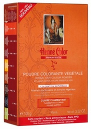 [NJ033] Henné Color Premium Kupfer flammend - Färbepulver