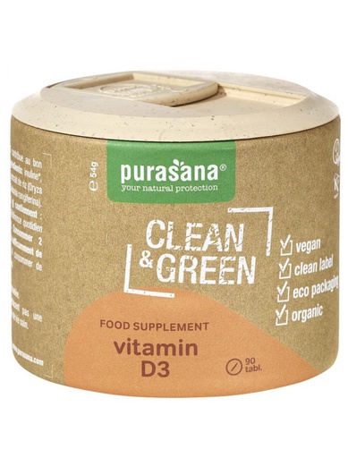 [PU020] Clean &amp; Green Vitamine D3 - bio