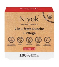 [NY004] 2in1 Solid Duschpflege - Intense Red - bio