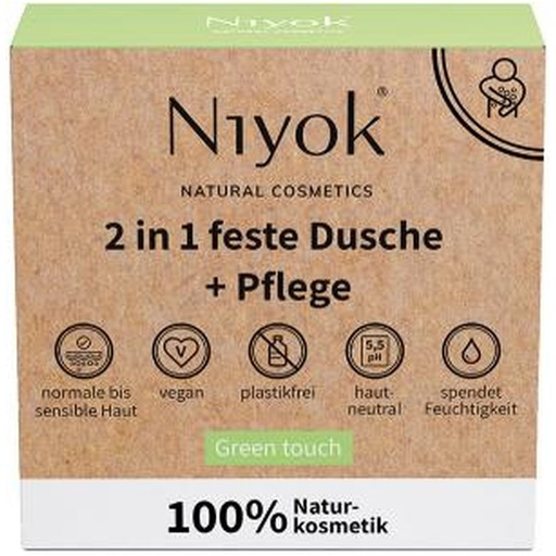 [NY005] 2in1 Solid Duschpflege  - Green Touch -bio