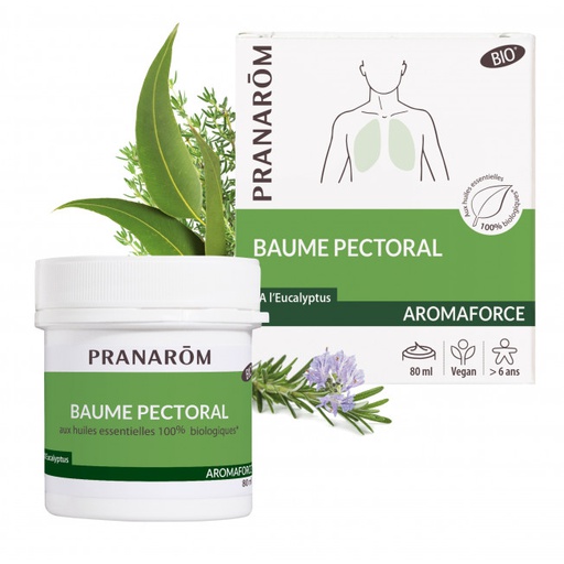 [PO011] Baume pectoral Aromaforce - 80 ml - bio
