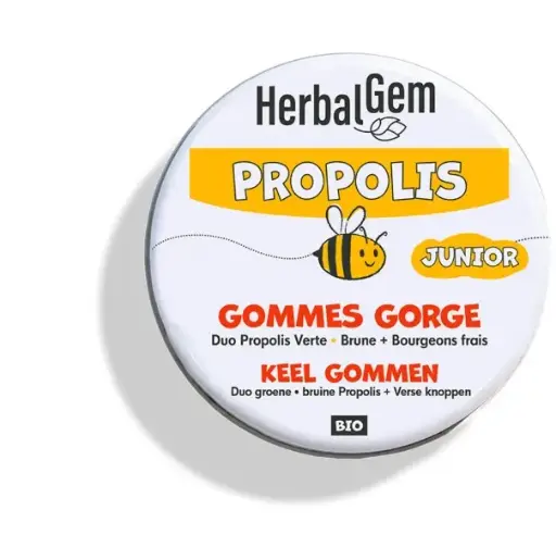 [HE199] PROPOLIS JUNIOR - junior gums - organic - 45 g