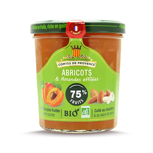 [BS005] Jam van abrikozen en amandelen 350g