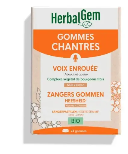 [HE593] GOMMES CHANTRES BIO 1X 24 GOM