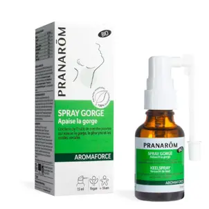 [HE689] Verzachtende keelspray met etherische oliën
