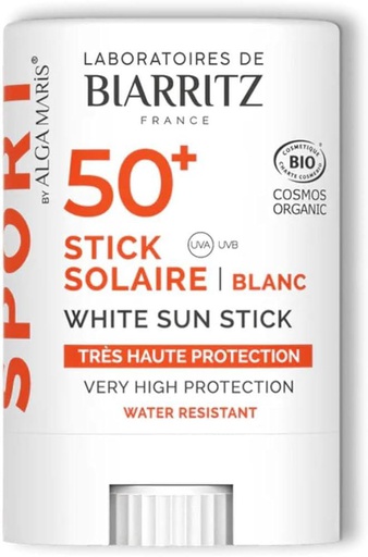 [LB003] Weißer Sonnenschutzstift SPF50+